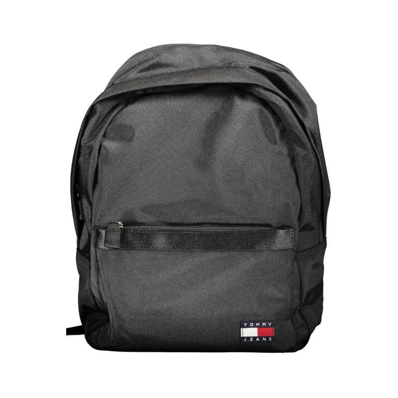 TOMMY HILFIGER MEN&39S BLACK BACKPACK