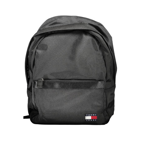 TOMMY HILFIGER MEN&39S BLACK BACKPACK