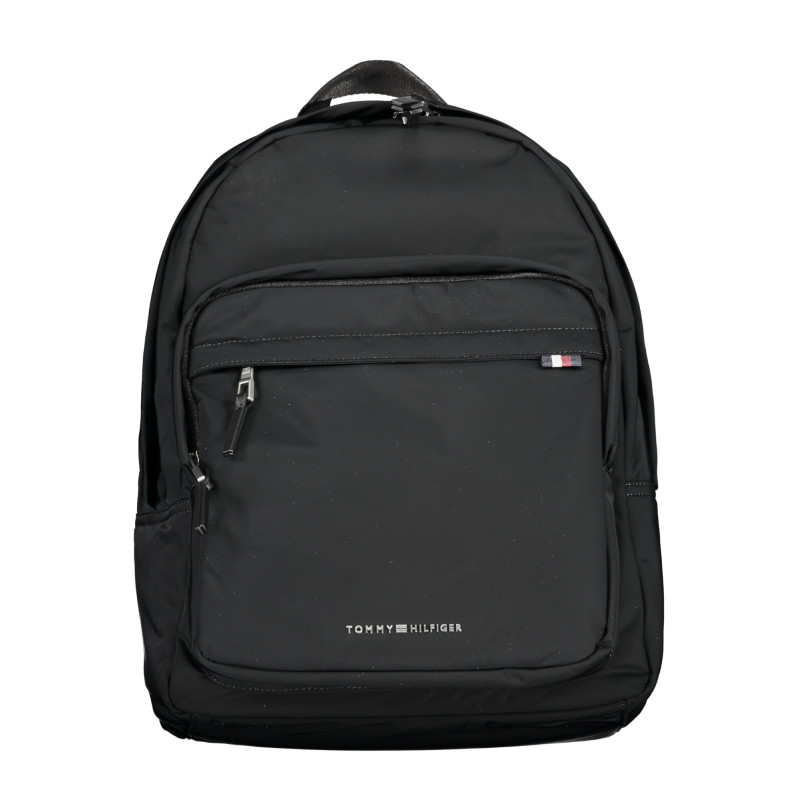 TOMMY HILFIGER MEN&39S BLACK BACKPACK