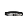 TOMMY HILFIGER MEN&39S BLACK LEATHER BELT