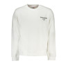 TOMMY HILFIGER MEN&39S WHITE ZIPLESS SWEATSHIRT