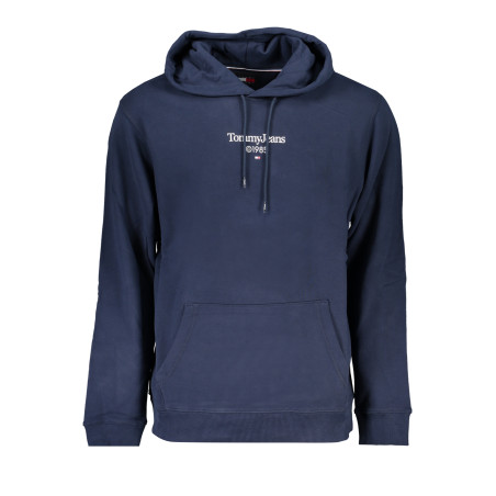 TOMMY HILFIGER MEN&39S BLUE ZIPLESS SWEATSHIRT