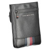 TOMMY HILFIGER MEN&39S BLACK SHOULDER BAG