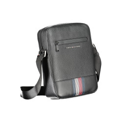 TOMMY HILFIGER MEN&39S BLACK SHOULDER BAG