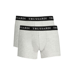 TRUSSARDI BOXER UOMO GRIGIO