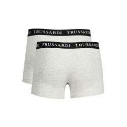 TRUSSARDI BOXER UOMO GRIGIO