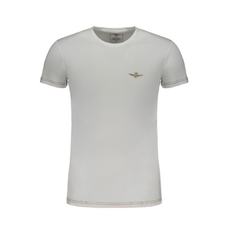 AERONAUTICA MILITARE MEN&39S WHITE SHORT SLEEVE T-SHIRT