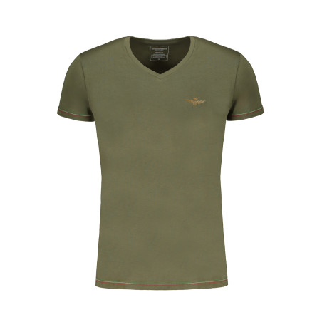 AERONAUTICA MILITARE T-SHIRT MANICHE CORTE UOMO VERDE