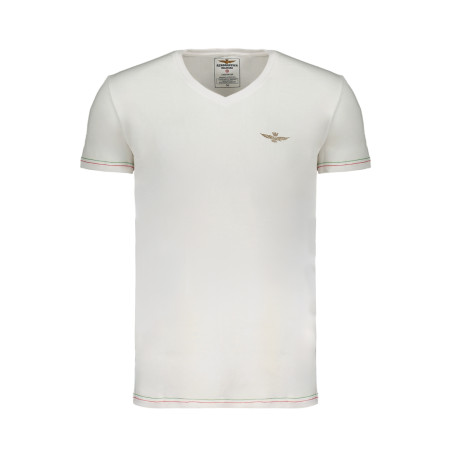 AERONAUTICA MILITARE MEN&39S WHITE SHORT SLEEVE T-SHIRT