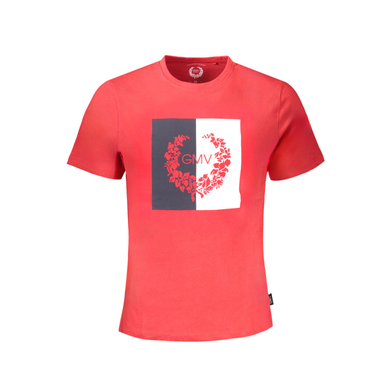 GIAN MARCO VENTURI MEN&39S RED SHORT SLEEVE T-SHIRT