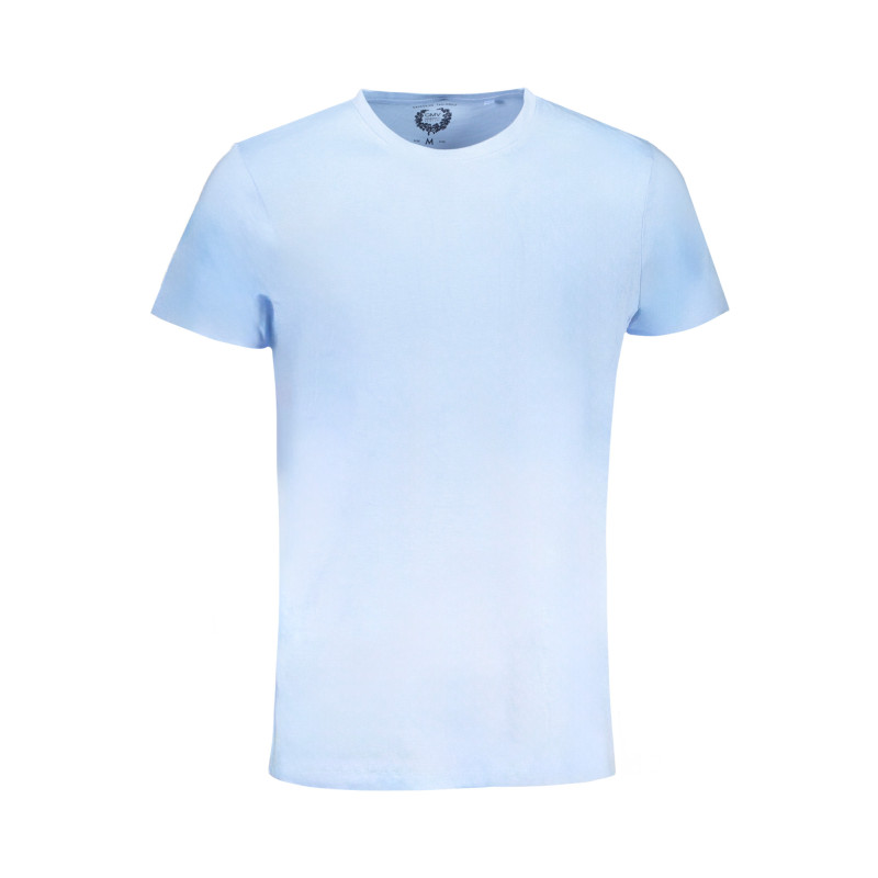 GIAN MARCO VENTURI T-SHIRT MANICHE CORTE UOMO AZZURRO