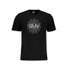 GIAN MARCO VENTURI MEN&39S SHORT SLEEVE T-SHIRT BLACK