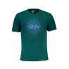 GIAN MARCO VENTURI GREEN MEN&39S SHORT SLEEVED T-SHIRT