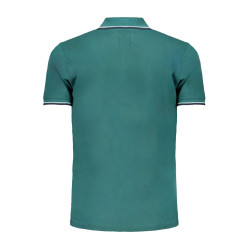 GIAN MARCO VENTURI GREEN MEN&39S SHORT SLEEVED POLO SHIRT