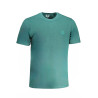 GIAN MARCO VENTURI GREEN MEN&39S SHORT SLEEVED T-SHIRT