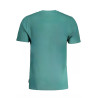 GIAN MARCO VENTURI GREEN MEN&39S SHORT SLEEVED T-SHIRT