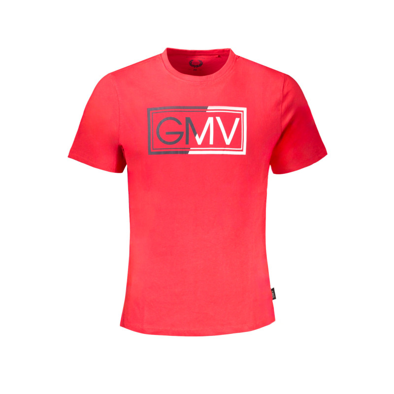 GIAN MARCO VENTURI MEN&39S RED SHORT SLEEVE T-SHIRT