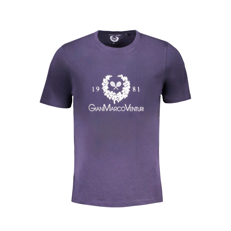 GIAN MARCO VENTURI T-SHIRT MANICHE CORTE UOMO BLU