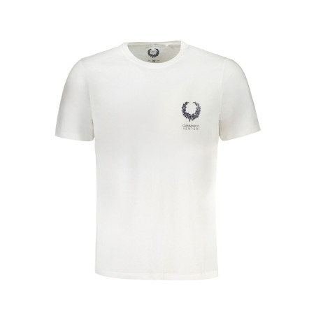 GIAN MARCO VENTURI MEN&39S SHORT SLEEVED T-SHIRT WHITE