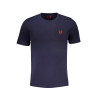 GIAN MARCO VENTURI MEN&39S SHORT SLEEVED T-SHIRT BLUE