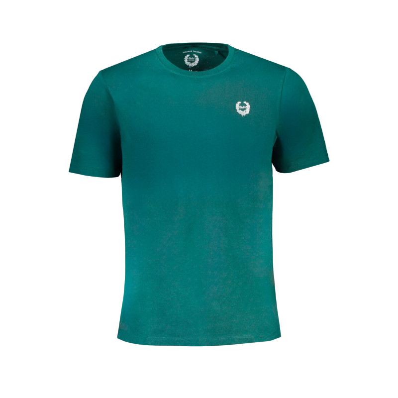 GIAN MARCO VENTURI GREEN MEN&39S SHORT SLEEVED T-SHIRT