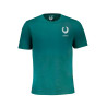 GIAN MARCO VENTURI GREEN MEN&39S SHORT SLEEVED T-SHIRT