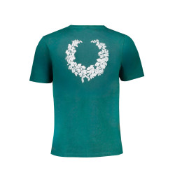 GIAN MARCO VENTURI GREEN MEN&39S SHORT SLEEVED T-SHIRT