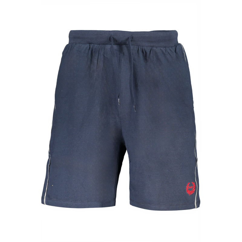 GIAN MARCO VENTURI MEN&39S BLUE SHORT PANTS