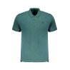 GIAN MARCO VENTURI GREEN MEN&39S SHORT SLEEVED POLO SHIRT