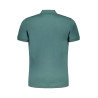 GIAN MARCO VENTURI GREEN MEN&39S SHORT SLEEVED POLO SHIRT