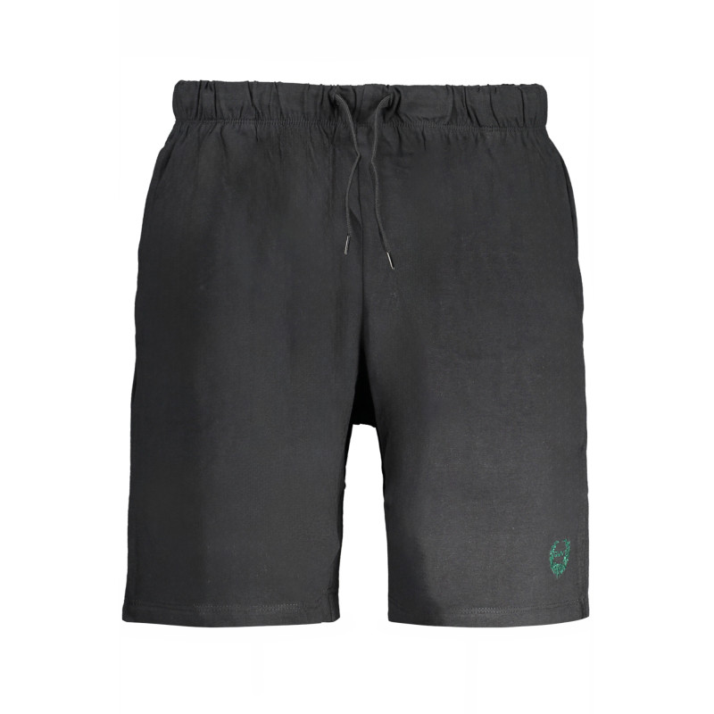 GIAN MARCO VENTURI MEN&39S BLACK SHORT PANTS