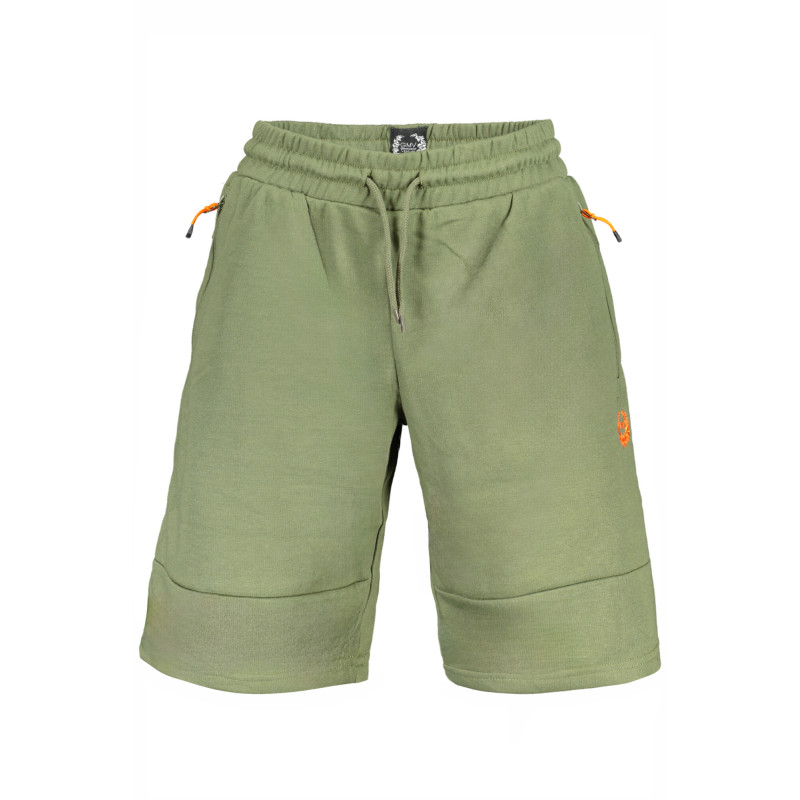 GIAN MARCO VENTURI MEN&39S GREEN SHORT PANTS