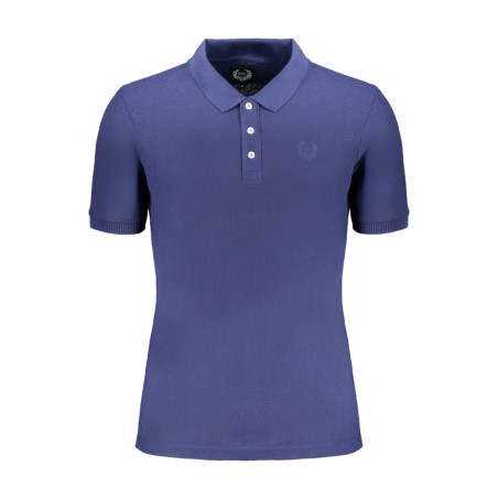 GIAN MARCO VENTURI MEN&39S SHORT SLEEVED POLO SHIRT BLUE