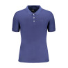 GIAN MARCO VENTURI MEN&39S SHORT SLEEVED POLO SHIRT BLUE