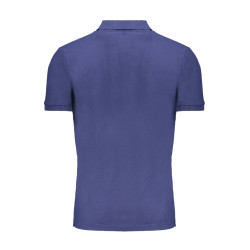 GIAN MARCO VENTURI MEN&39S SHORT SLEEVED POLO SHIRT BLUE