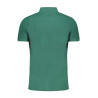 GIAN MARCO VENTURI GREEN MEN&39S SHORT SLEEVED POLO SHIRT