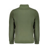 GIAN MARCO VENTURI MEN&39S GREEN ZIP SWEATSHIRT