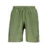 GIAN MARCO VENTURI MEN&39S GREEN SHORT PANTS