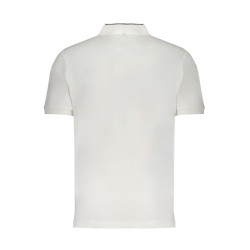 GIAN MARCO VENTURI MEN&39S WHITE SHORT SLEEVED POLO SHIRT