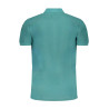 GIAN MARCO VENTURI GREEN MEN&39S SHORT SLEEVED POLO SHIRT