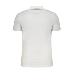 GIAN MARCO VENTURI MEN&39S WHITE SHORT SLEEVED POLO SHIRT