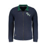 GIAN MARCO VENTURI MEN&39S BLUE ZIP SWEATSHIRT