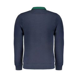 GIAN MARCO VENTURI MEN&39S BLUE ZIP SWEATSHIRT