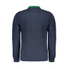 GIAN MARCO VENTURI MEN&39S BLUE ZIP SWEATSHIRT