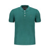 GIAN MARCO VENTURI GREEN MEN&39S SHORT SLEEVED POLO SHIRT