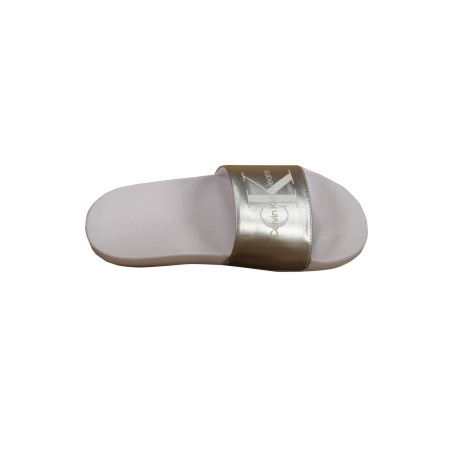 CALVIN KLEIN WOMEN&39S SLIPPERS FOOTWEAR SILVER