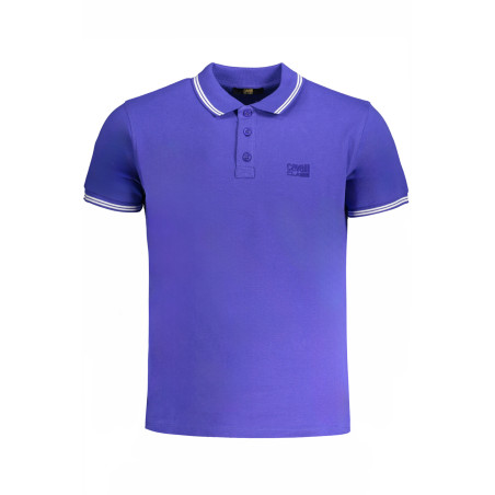 CAVALLI CLASS MEN&39S SHORT SLEEVED POLO SHIRT BLUE