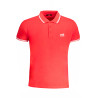 CAVALLI CLASS MEN&39S SHORT SLEEVED POLO SHIRT RED