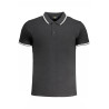 CAVALLI CLASS MEN&39S SHORT SLEEVED POLO SHIRT BLACK