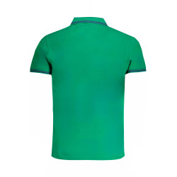 CAVALLI CLASS MEN&39S GREEN SHORT SLEEVED POLO SHIRT